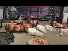 Τύπος χαλκού Τύπος χαλκού C11000 C10200 C12000 C12200 Στρογγυλός οβάλ σωλήνας χαλκού για κλιματιστικό